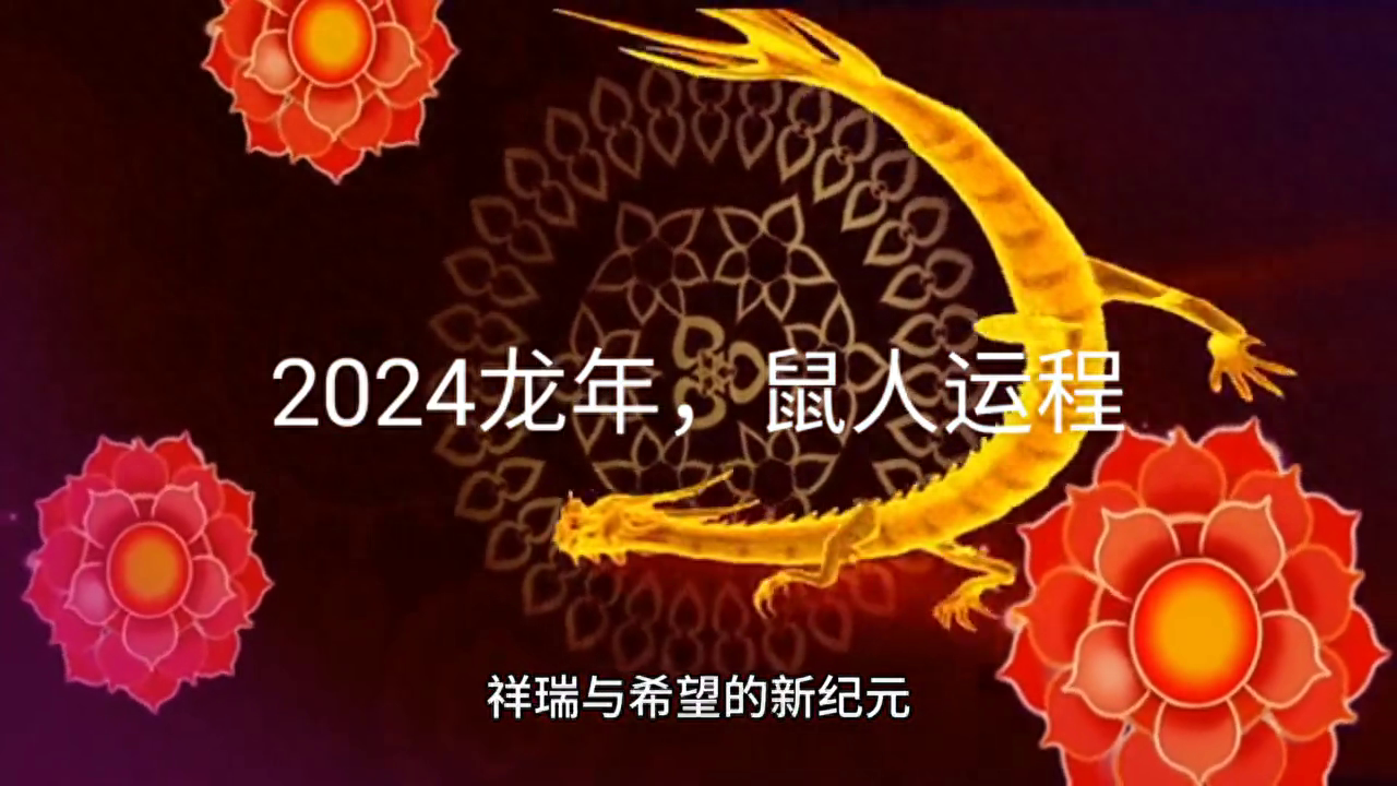 属鼠2024年运势 运程|2024龙年鼠年运势