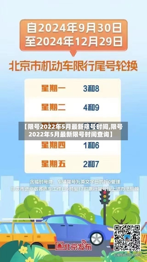 【限号2022年5月最新限号时间,限号2022年5月最新限号时间查询】