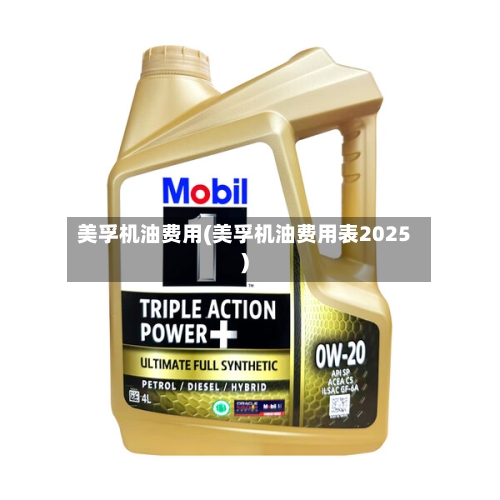 美孚机油费用(美孚机油费用表2025)-第1张图片
