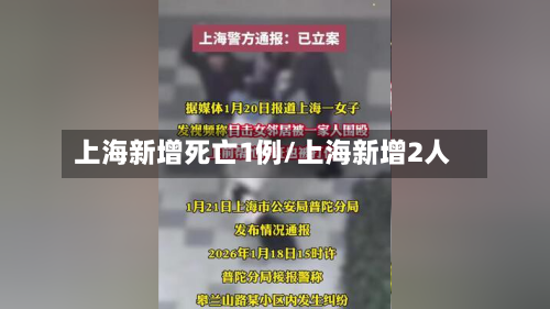 上海新增死亡1例/上海新增2人