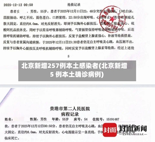 北京新增257例本土感染者(北京新增 5 例本土确诊病例)-第3张图片