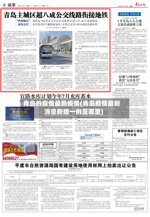 青岛的疫情最新疫情(青岛疫情最新消息新增一例是哪里)-第3张图片