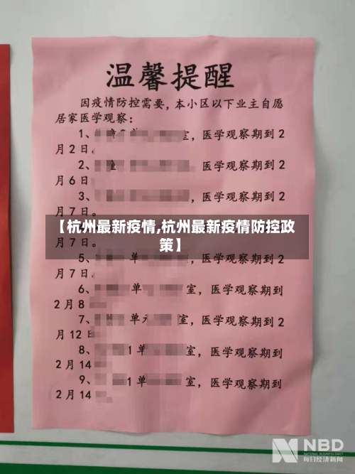 【杭州最新疫情,杭州最新疫情防控政策】-第2张图片