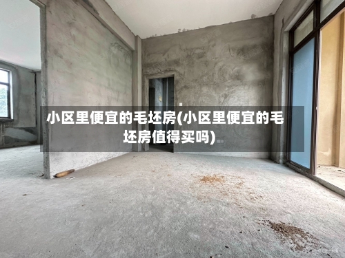 小区里便宜的毛坯房(小区里便宜的毛坯房值得买吗)-第3张图片
