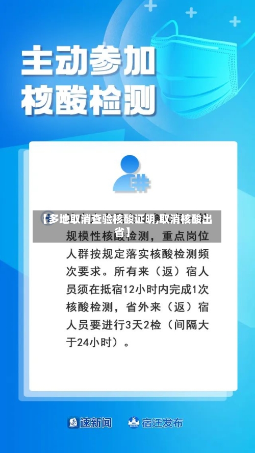 【多地取消查验核酸证明,取消核酸出省】-第2张图片