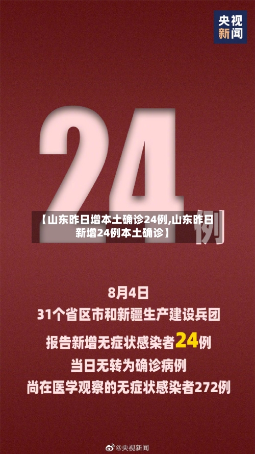 【山东昨日增本土确诊24例,山东昨日新增24例本土确诊】-第2张图片