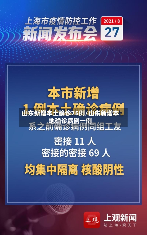 山东新增本土确诊75例/山东新增本地确诊病例一例-第2张图片